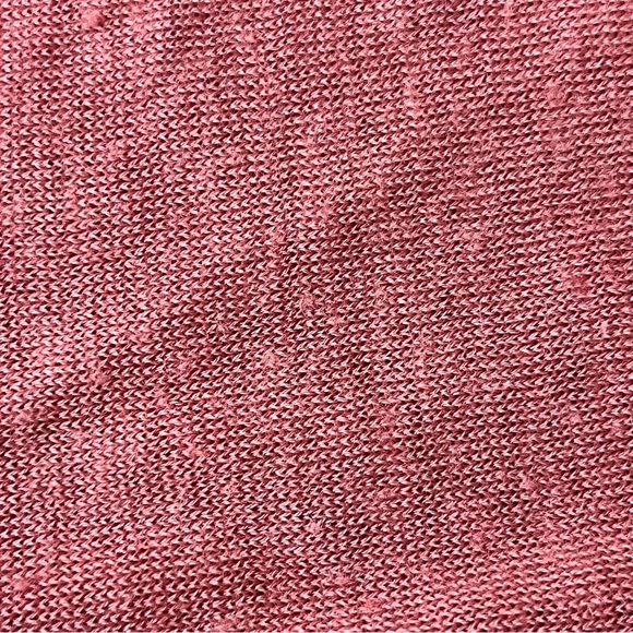 Ann Taylor Linen Cardigan Sweater Womens Pink Barbie Preppy Casual Modest XS - Picture 7 of 7